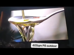 Su geçirmez IP65 P4/P5/P8/P10 Dış Mekan LED Video Duvarları 320*160mm Özelleştirilebilir LED Ekran