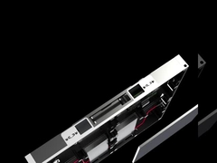 480×480×44mm İç mekan alüminyum LED kabine