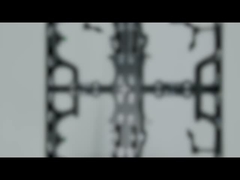 500*500*76.5mm gümüş alüminyum dolabı hem iç hem de dış mekanlarda