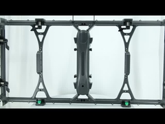 1000*500*69mm P3.91mm LED ekran modülleri için alüminyum dolap takımları