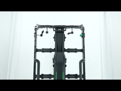 500mm*1000mm*76.5mm 250*250mm LED ekran modülü için alüminyum kabine takım elbise