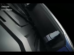 P3.91 Hem iç mekan hem de dış mekan Alüminyum 1000mm*500mm*69mm Kabin