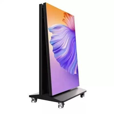 HD Dayanıklı Katlanabilir LED Ekran Poster Taşınabilir Reklam Oynatıcı Video Duvar Panelleri P1.25 P1.538 P1.86 P2 P2.5 P3