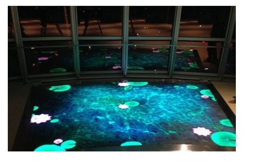 P6.25 Disko Taşınabilir Led Dans Pisti Kiralama ROHS Yüksek Çözünürlük