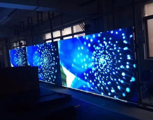 7680Hz HD LED Ekran Modülü Video Duvar Ekran Tasarımı FCC 20m Görünüm Mesafesi