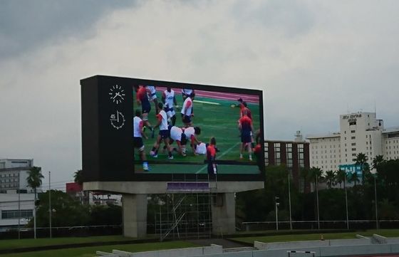 Dış LED Video Duvarları P3.91 Reklam için Dijital Pano 500 * 1000mm Dış Serisi