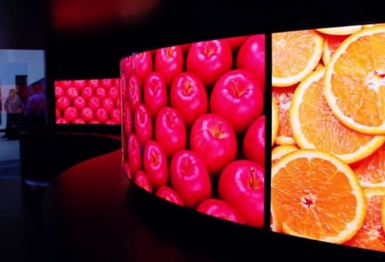 Alüminyum Kabin Kiralama LED Ekran P3.91 İç Mekan Dış Mekan HD Düz LED Ekran