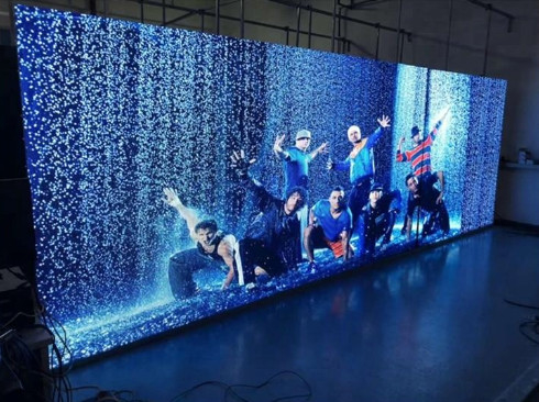 P3.91 HD LED Sahne Zemin Ekranı Video Duvar Paneli Kapalı 3.91mm
