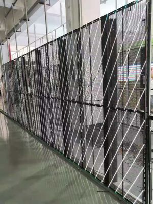 Yüksek Yenileme Led Pencere Ekranları Aşınma Önleyici 3.9 Mm Led Ekran 60Hz 16 Tarama