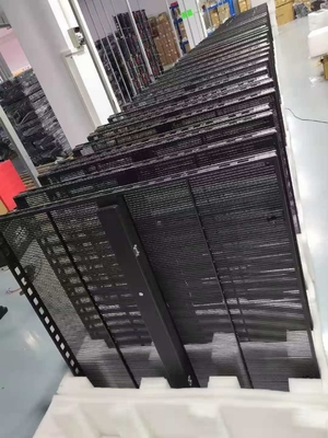 Hafif Yüksek Çözünürlüklü Şeffaf Cam LED Ekran Geniş Görüş Açısı