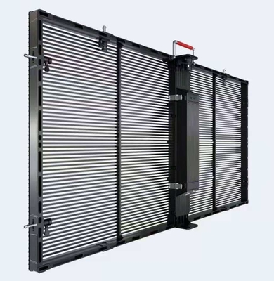 Hafif Yüksek Çözünürlüklü Şeffaf Cam LED Ekran Geniş Görüş Açısı