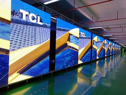 Yüksek çözünürlüklü iç mekan tam renkli LED ekranı yenilenme hızı 3840Hz ile