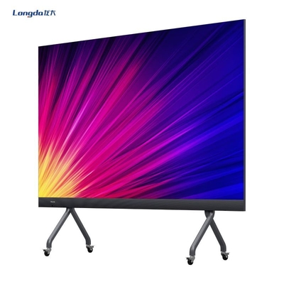 4K 108 İnç Hepsi Bir Arada LED Ekran Ultra İnce Etkileşimli Konferans Akıllı TV