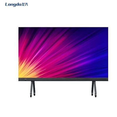 4K 108 İnç Hepsi Bir Arada LED Ekran Ultra İnce Etkileşimli Konferans Akıllı TV