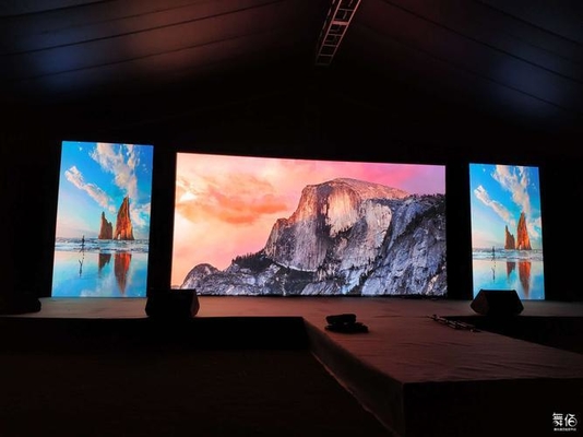 Tam Renkli P3.91 Kiralık Video Duvar Etkinlikleri Sahne Arkası LED Ekran İç Mekan Dış Mekan