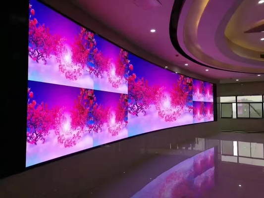 MBI5124 Konferans Odası Taşınabilir LED Ekran Kiralama Video Duvarı 50m Görünüm 65536deg