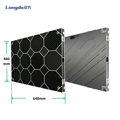 32 * 16cm Animasyon Küçük Piksel Led Ekran ODM 640 * 480mm Kabin