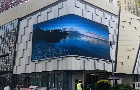 Longda P8 Dış Mekan Full HD Renkli Video Duvar Reklamcılığı Led Ekran 3840HZ Profesyonel LED Ekran
