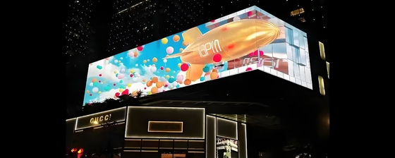 Longda P8 Dış Mekan Full HD Renkli Video Duvar Reklamcılığı Led Ekran 3840HZ Profesyonel LED Ekran