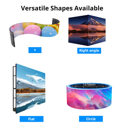 32 * 16cm Animasyon Küçük Piksel Led Ekran ODM 640 * 480mm Kabin