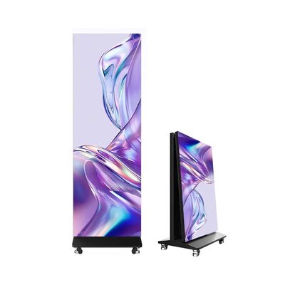 LED Poster Ekran 3840hz Yenileme Hızı Novastar Oynatıcı Mağaza İçin Kolay Kurulum