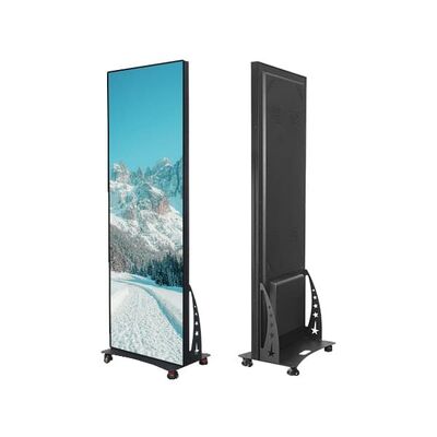 LED Poster Ekran 3840hz Yenileme Hızı Novastar Oynatıcı Mağaza İçin Kolay Kurulum