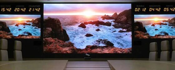 Ultra-ince 22.5mm Kalınlıkta Led Işık Ağırlıklı Kabin Toplantı Odası İçin Yüksek Çözünürlük