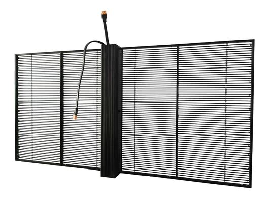 Geniş Görüş Açısı ve Düşük Güç Tüketimi ile Yüksek Şeffaflıkta Şeffaf Cam LED Ekran, İç ve Dış Mekan Kullanımı İçin