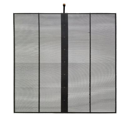 220W / M2 Şeffaf LED Mesh Ekran Dış Mekan Cam Pencere Ekranı 5000nits 7.8mm