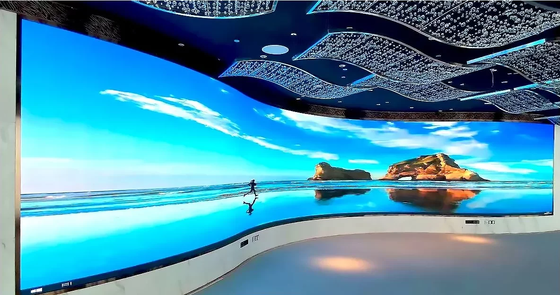 860cd Dijital Tabela Duvar 1920hz P4 Led Video Duvar Reklam 320 * 160mm