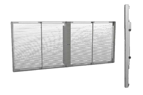 5.6mm Yüksek Şeffaflık Led Vitrin Ekranı 11 Tarama 63775 nokta/ M2