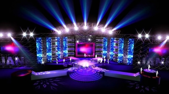 P3.91mm Led Ekran Kabini Sahne Led Panel Ekran Modülü 1920hz 900cd