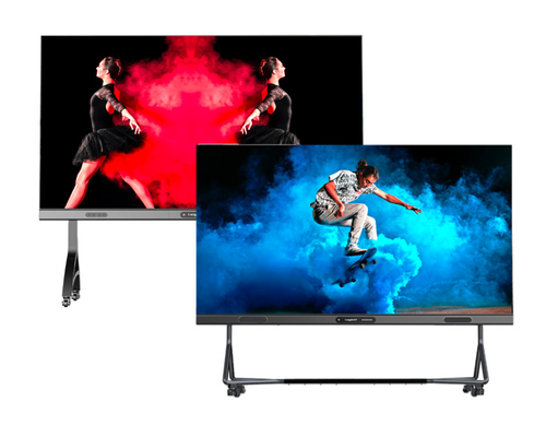 Ultra İnce Konferans Kavisli Led Ekran Duvarı 108in 216in 22.5mm Dolap