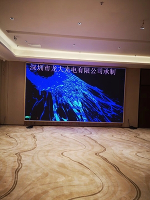 860cd Dijital Tabela Duvar 1920hz P4 Led Video Duvar Reklam 320 * 160mm