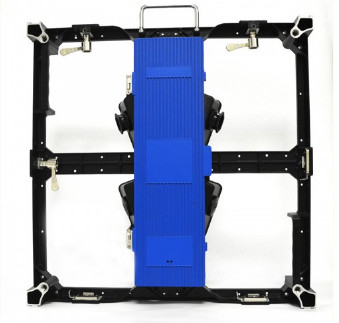 180W / M2 Yüksek Parlaklık Kiralama LED Ekran 1R1G1B LED Ekran Döküm Alu