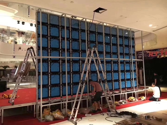 Yüksek Çözünürlüklü İç Mekan Kiralama LED Ekran 1200hz 1920hz 900cd / M2