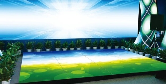 P6.25 Disko Taşınabilir Led Dans Pisti Kiralama ROHS Yüksek Çözünürlük