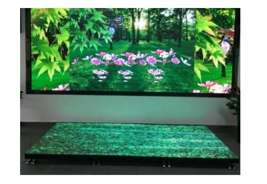 P6.25 İnteraktif Dans Pisti Led Ekran 720Hz Perakende Mağaza için Aşınma Önleme