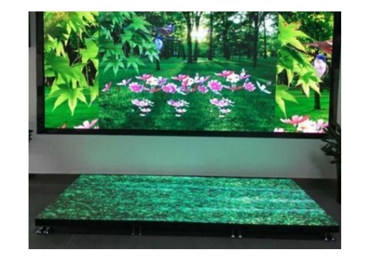P6.25 İnteraktif Dans Pisti Led Ekran 720Hz Perakende Mağaza için Aşınma Önleme