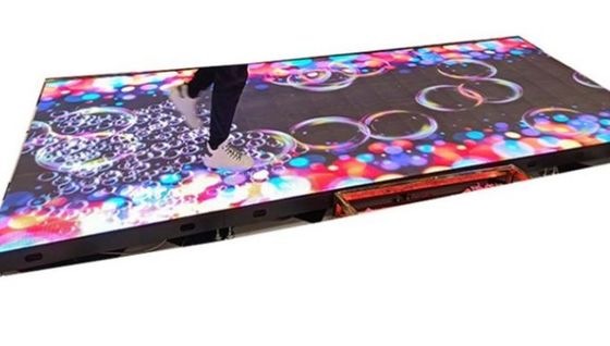 P6.25 İnteraktif Dans Pisti Led Ekran 720Hz Perakende Mağaza için Aşınma Önleme