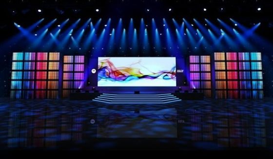 P3.91mm İç Mekan Tam Renkli LED Ekran Modülü Kiralama Düğün Sahnesi LED Ekran 16Tarama