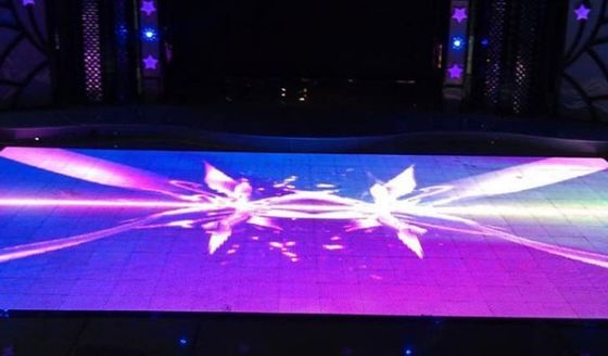 P6.25 İnteraktif Dans Pisti Led Ekran 720Hz Perakende Mağaza için Aşınma Önleme