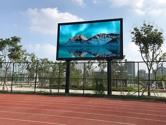 281 Trilyon Led Ekran Modülü Elektronik Billboard AC110 P10 RGB Alüminyum Dolap