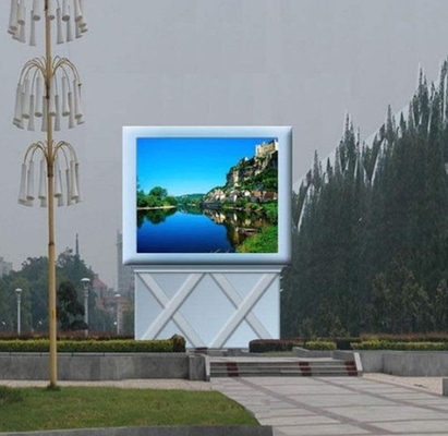 281 Trilyon Led Ekran Modülü Elektronik Billboard AC110 P10 RGB Alüminyum Dolap