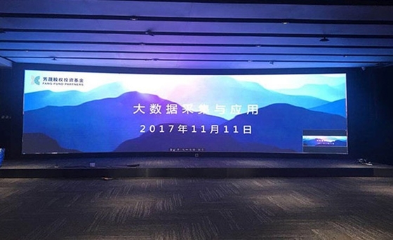 Linsn Kystar Dış Mekan Led Video Duvar Dolabı P3 Döküm Alüminyum