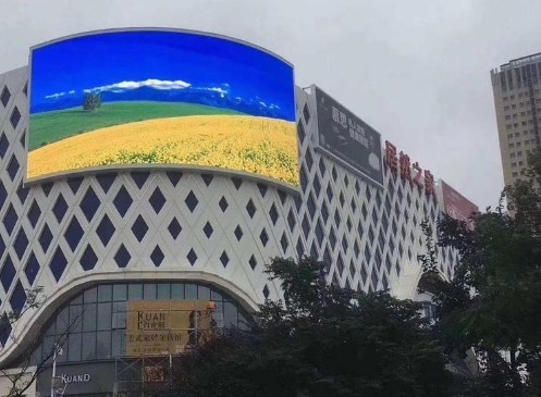 Stadyum P10 Esnek Led Video Duvar Magnezyum Alaşımı