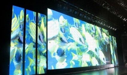 65536 nokta/ kare Led Sahne Arkaplan Ekran Asılı SMD Ekranı RGB 3IN1