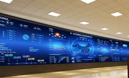 P1.875 Akıllı LED Poster Ekran 480 X 480mm 80W / M2 Döküm Alüminyum