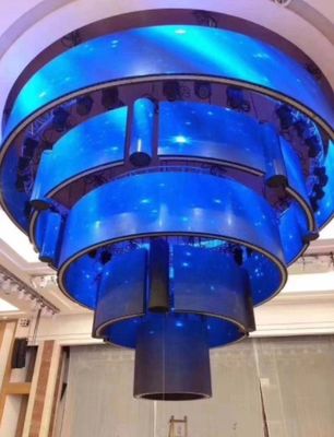 LED Esnek Modül Matris Ekran Paneli 3840Hz ISO14001 Manyetik Emişli Kurulum