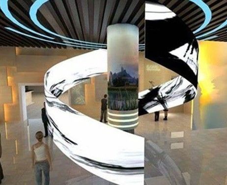 Kinglight 2020 Kapalı LED Modülü SMD Tam Renkli Ofis Binası İçin Esnek